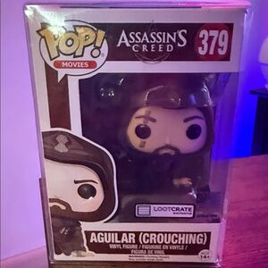 Funko Pop! Movies Assassin's Creed Aguilar (Crouching) Figure